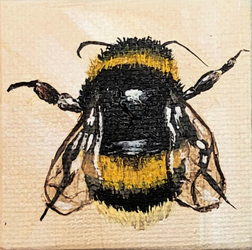 painting of bumblebee