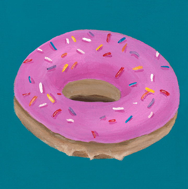 The Homer (Pink Donut) Print
