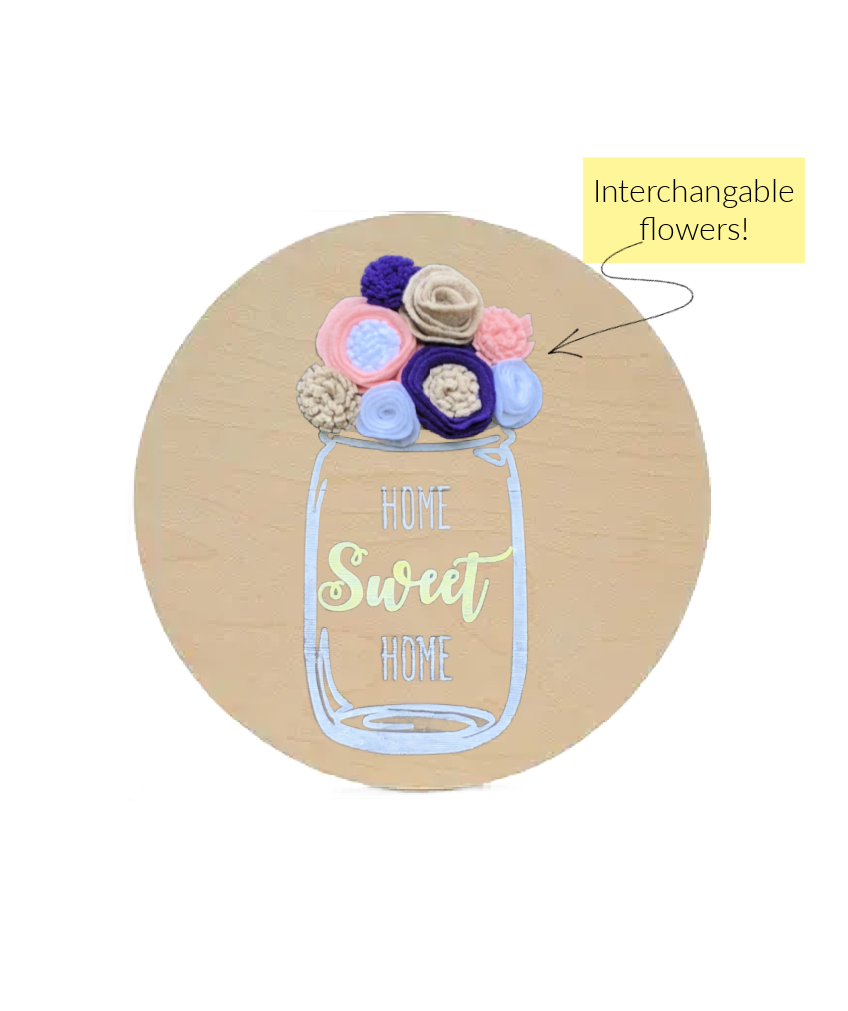 Make an Interchangeable Door Sign with me!