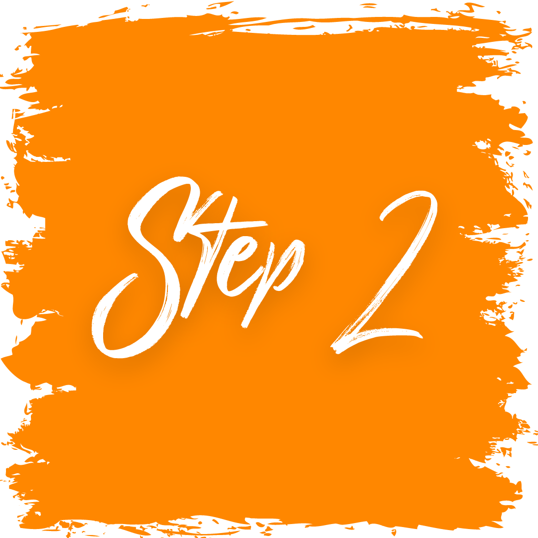 step 2 orange graphic