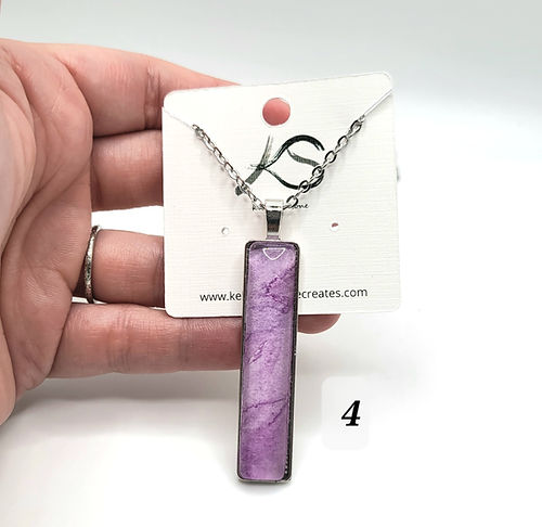 hand-painted acrylic abstract design with pink and deep purple texture